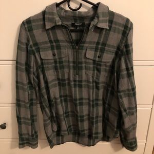 Flannel Pull Over